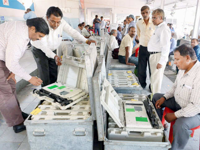 Photo - Assembly polls in 5 states