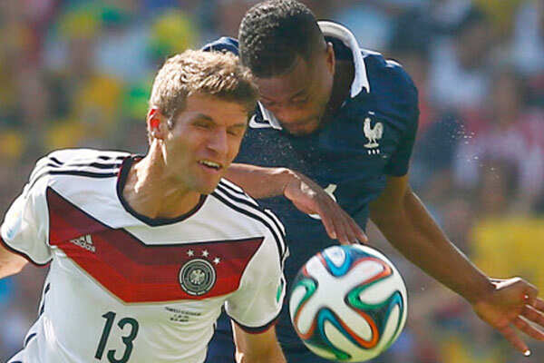 Photo - World Cup 1st Quarterfinal: France vs Germany