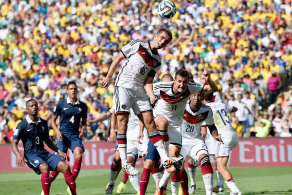 Photo - World Cup 1st Quarterfinal: France vs Germany