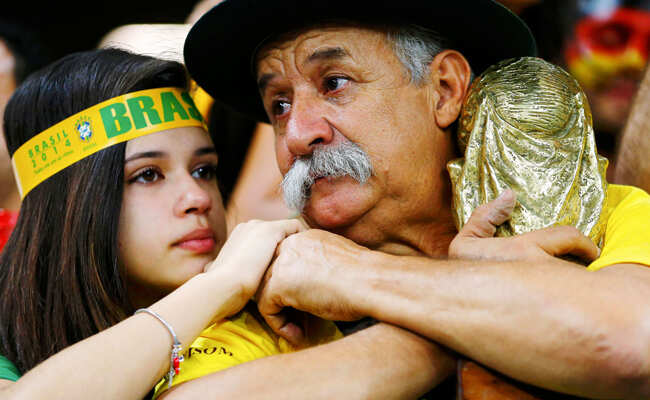 Photo - World Cup 1st semifinal: Brazil vs Germany