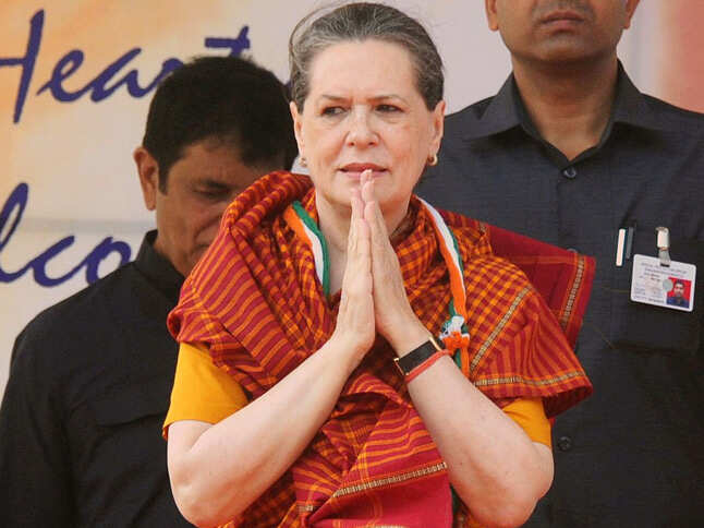 Photo - Sonia Gandhi attacks BJP