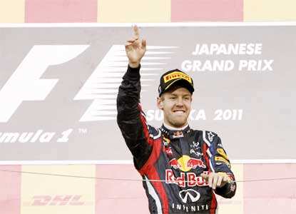 Sebastian Vettel wins 2nd F1 title