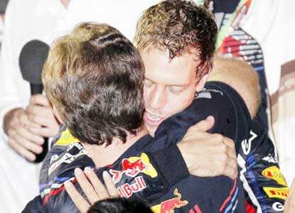 Sebastian Vettel wins 2nd F1 title