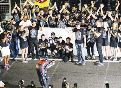 Sebastian Vettel wins 2nd F1 title