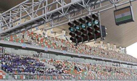 F1 race track unveiled