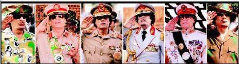 Colonel Gaddafi in his Labyrinth