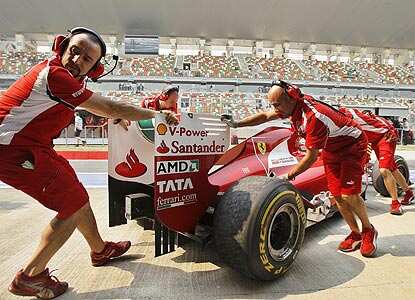 Indian GP: Friday practice sessions