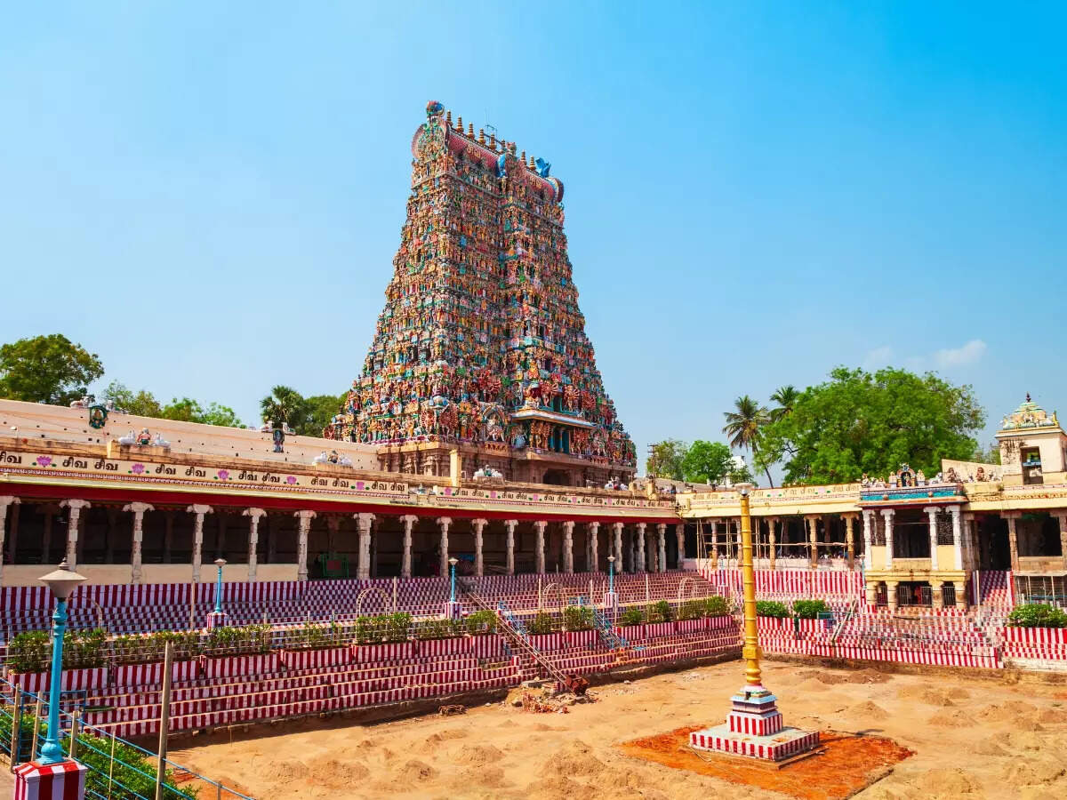 Meenakshi Temple facade Meenakshi Temple facade