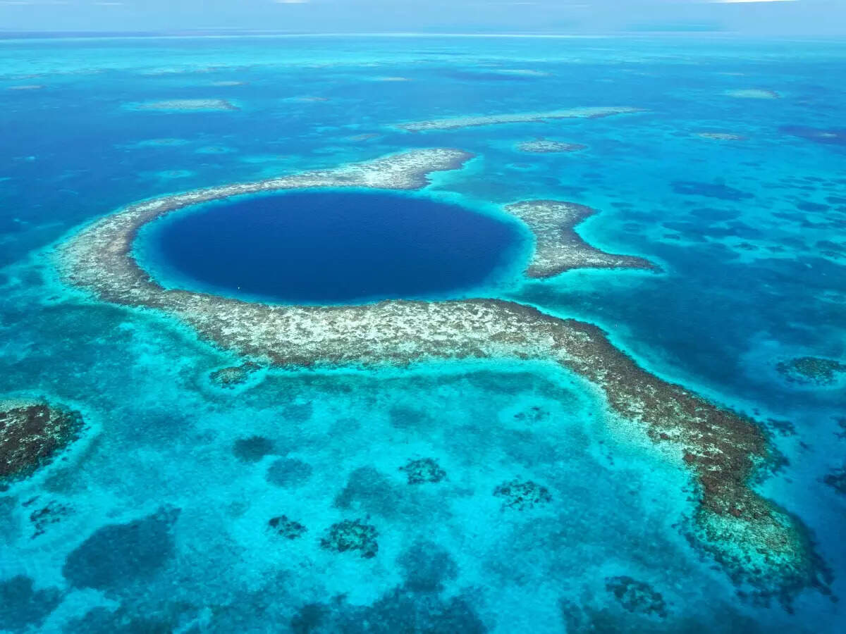 Blue Hole in Belize