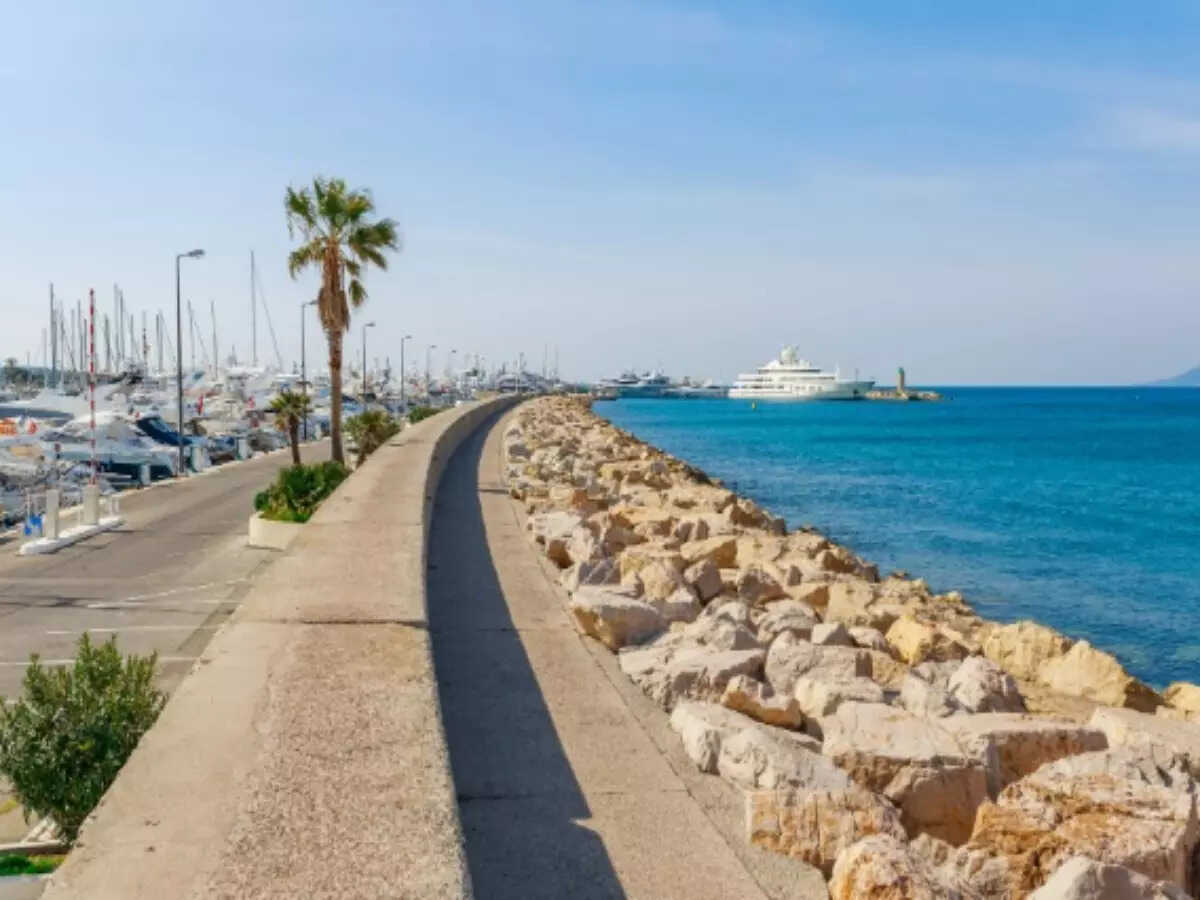 Promenade de la Croisette in Cannes