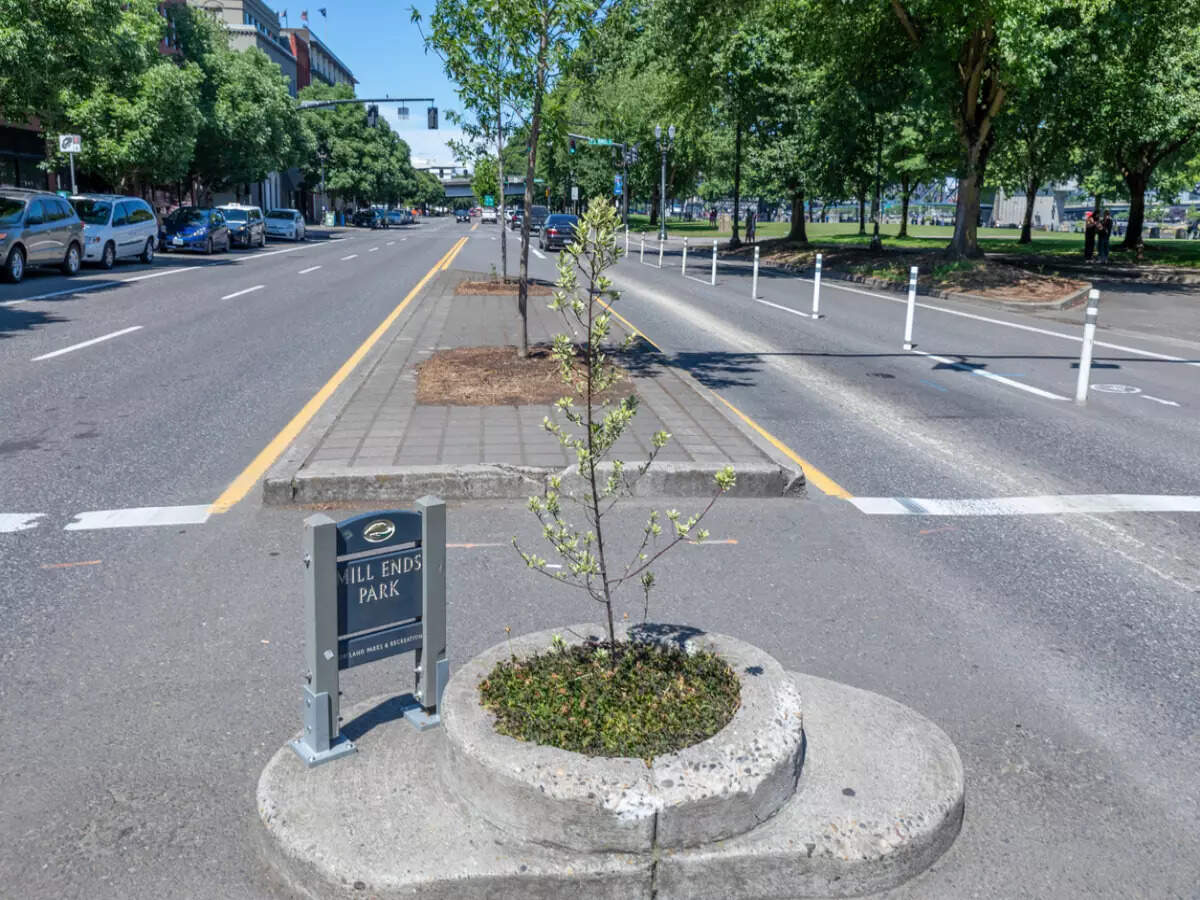 Mill Ends Park, world's smallest park