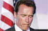 An upset Arnold Schwarzenegger