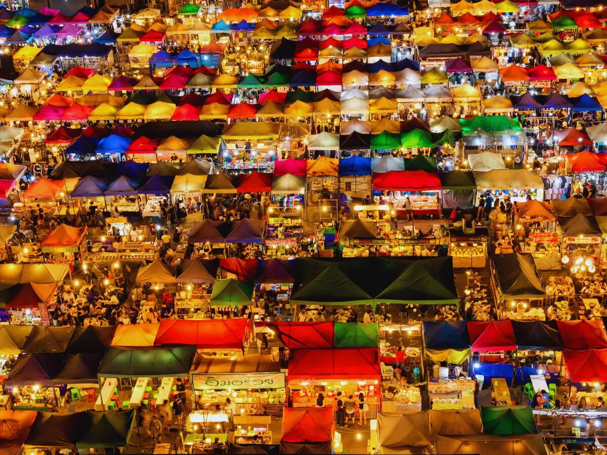 Night markets in Bangkok