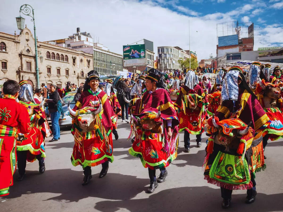 Carnival in La Paz, Bolivia