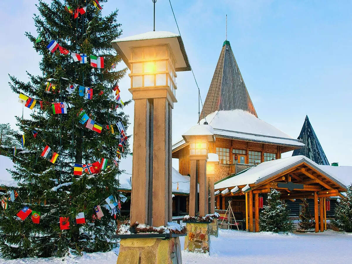 Santa Village in Rovaniemi, Finland