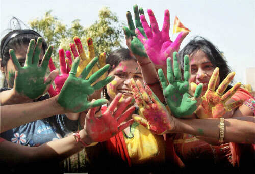 This year, celebrate a green Holi