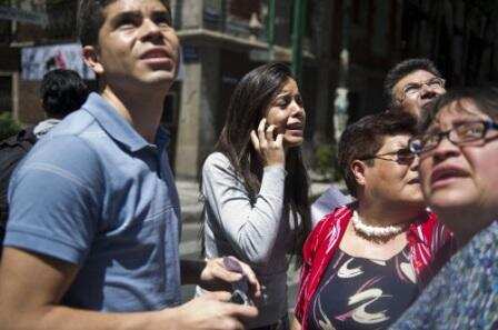 Strong earthquake rocks Mexico City