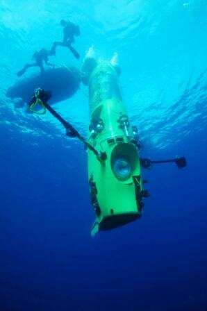 James Cameron sees undersea world