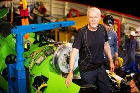 James Cameron sees undersea world