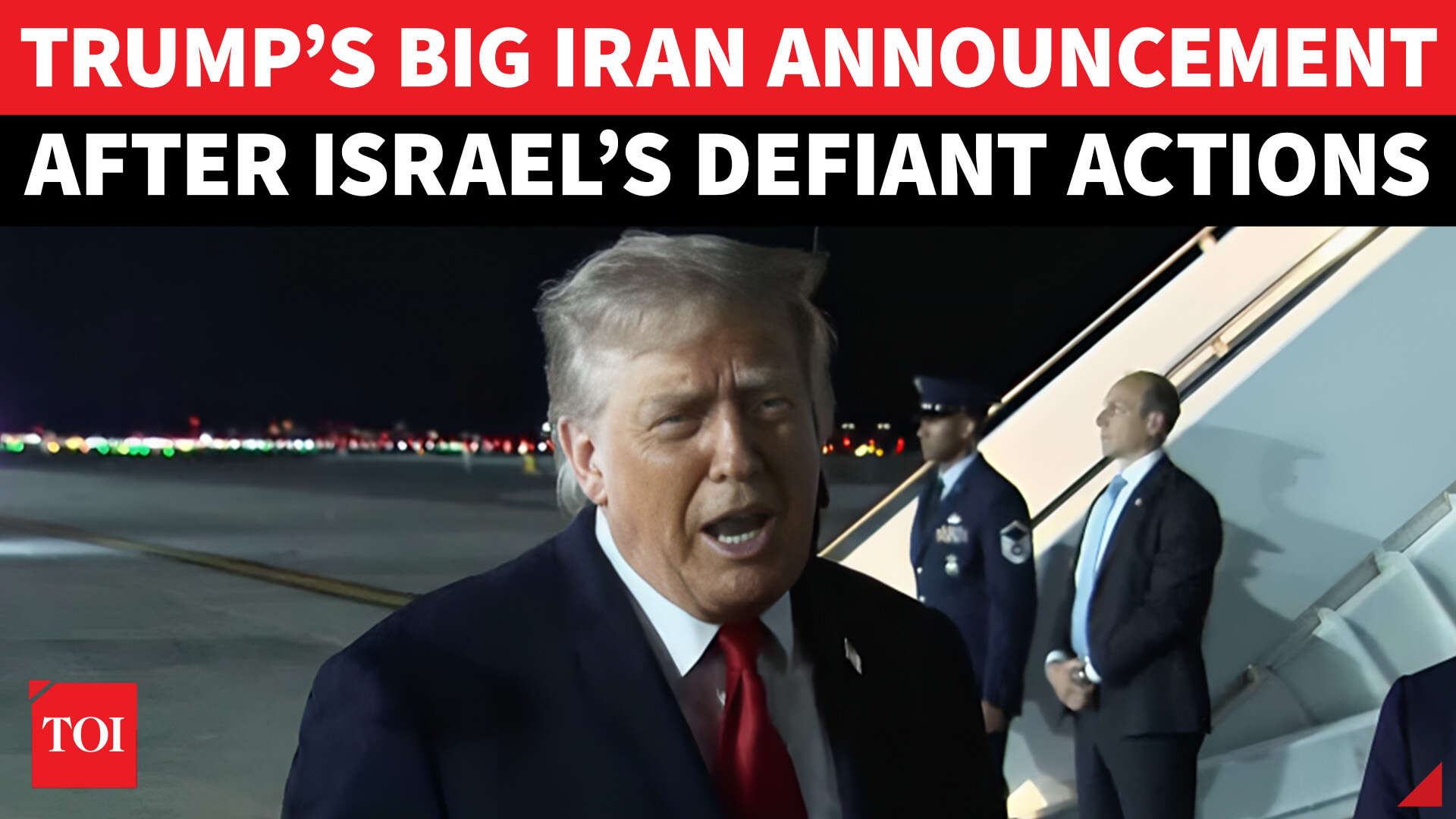 Trump Says Iran Will Never Get A Nuclear Bomb Under A New Agreement Now Nearing Completion