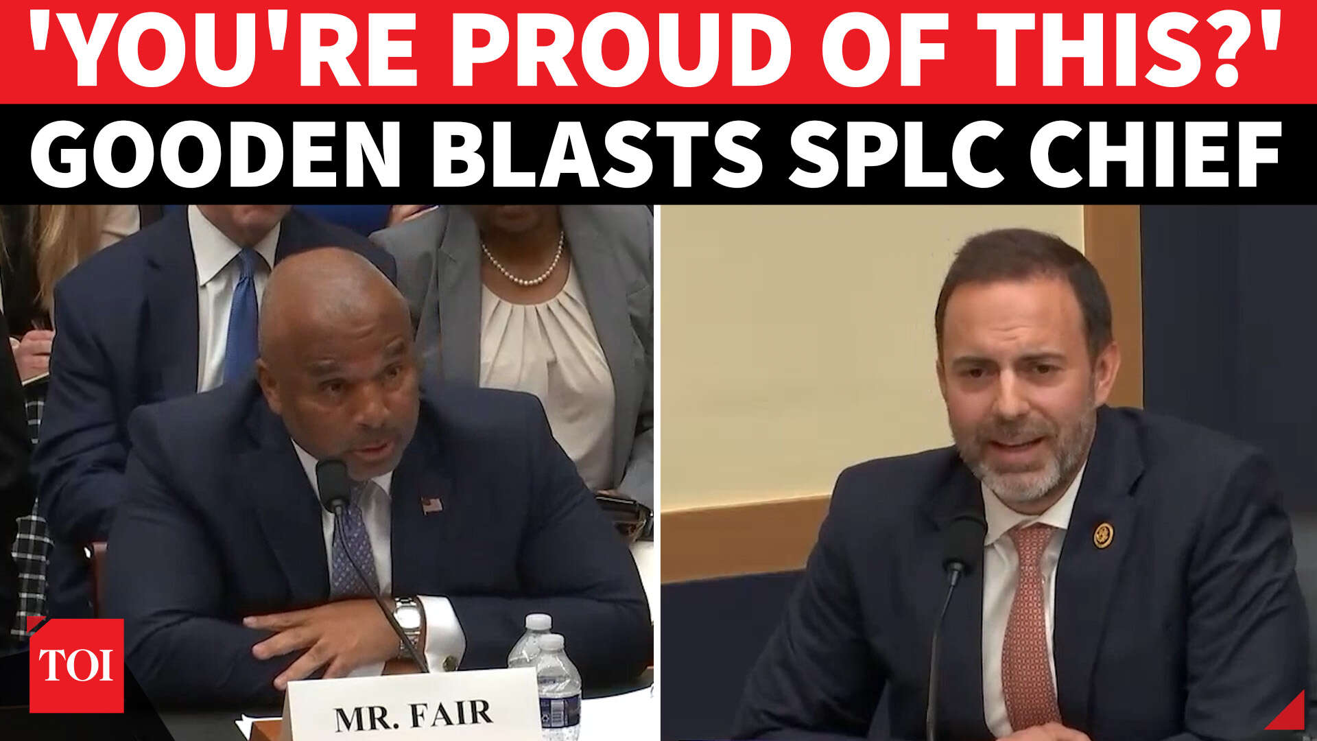 'Burning Pregnancy Centers Not Hate?': Gooden Corners SPLC Chief In Heated House Clash | Watch