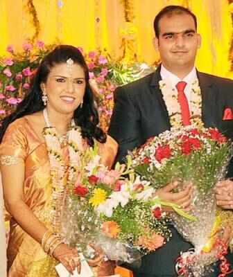 BJP bigwigs attend BSY granddaughter's wedding