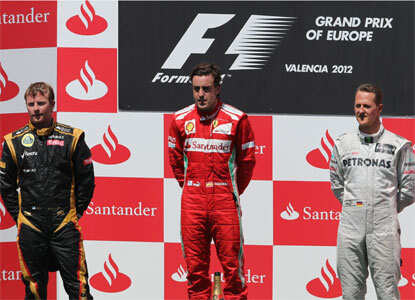 Fernando Alonso wins European Grand Prix