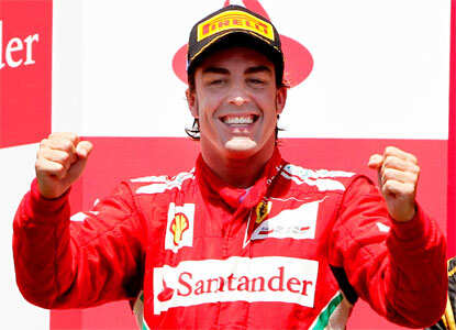 Fernando Alonso wins European Grand Prix