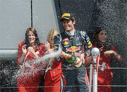 Mark Webber wins British Grand Prix