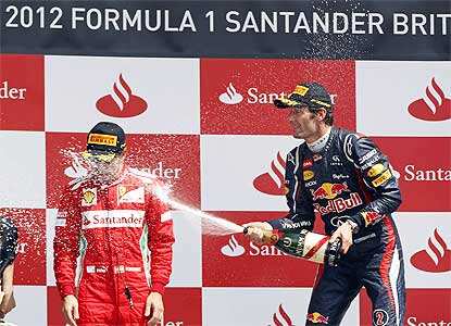 Mark Webber wins British Grand Prix