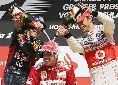 Fernando Alonso wins German Grand Prix