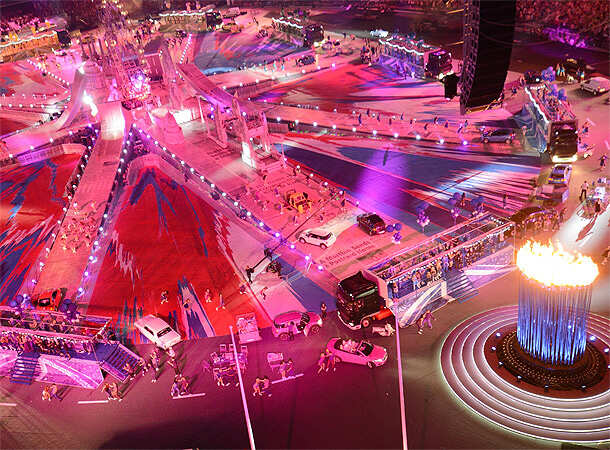 London Olympics closing ceremony