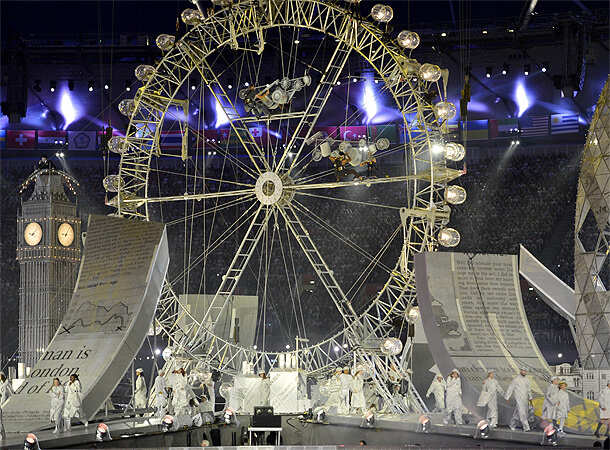 London Olympics closing ceremony