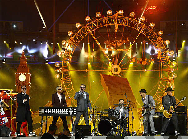 London Olympics closing ceremony