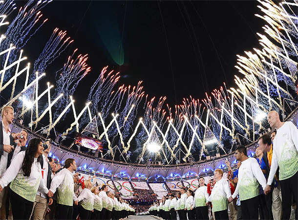 London Olympics closing ceremony