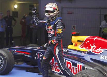Sebastian Vettel wins second successive Indian Grand Prix