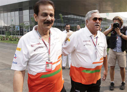 Grid Parade at Formula One Indian Grand Prix