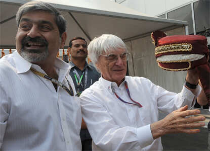 Grid Parade at Formula One Indian Grand Prix