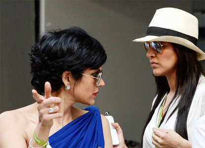 Celebrities @ Indian Grand Prix