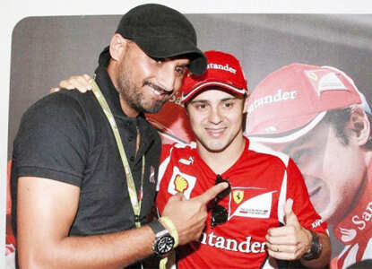 Celebrities @ Indian Grand Prix