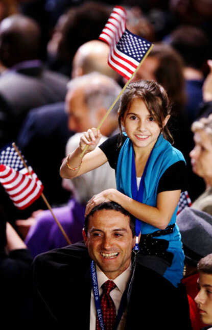 US celebrates Obama's win