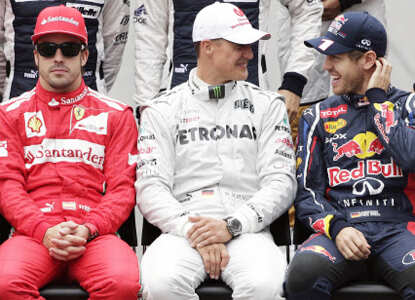 Vettel wins third successive F1 World title