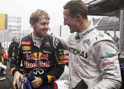 Vettel wins third successive F1 World title