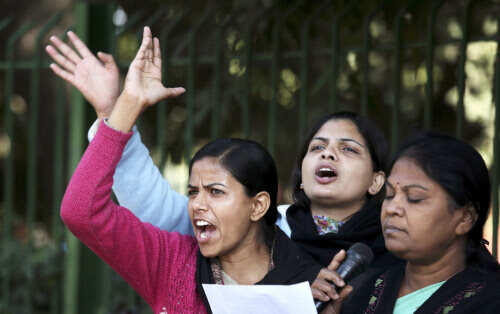 Protests over Delhi gang rape