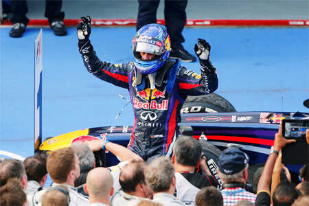 Sebastian Vettel wins Malaysian Grand Prix