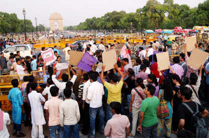 Protests over Delhi rape