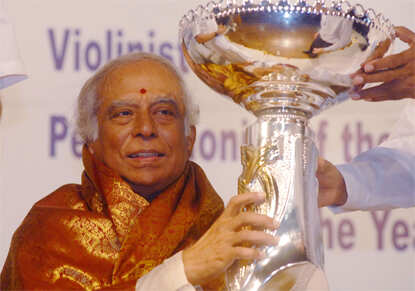 Violin maestro Lalgudi passes away