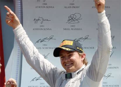 Nico Rosberg wins British Grand Prix
