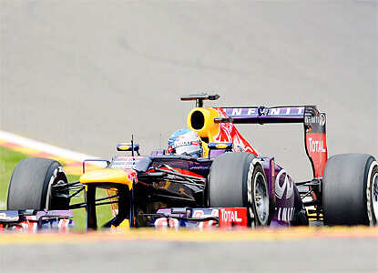 Sebastian Vettel wins Belgian Grand Prix