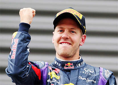 Sebastian Vettel wins Belgian Grand Prix